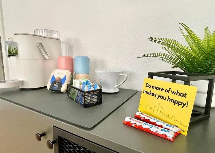 Design City Apt Daisy - Modern, Zentral, Kaffeebar